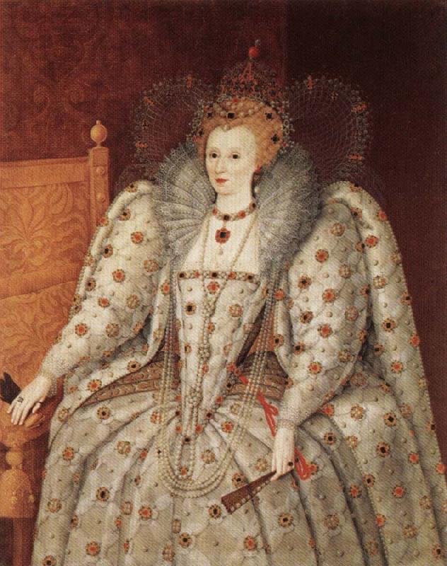 unknow artist Portrait of Elizabeth I oil painting image